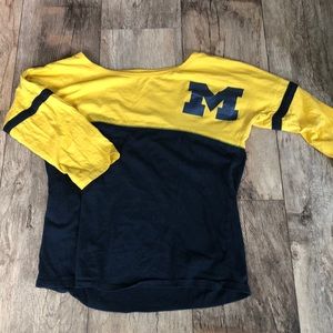 Children Michigan 3/4 sleeve shirt